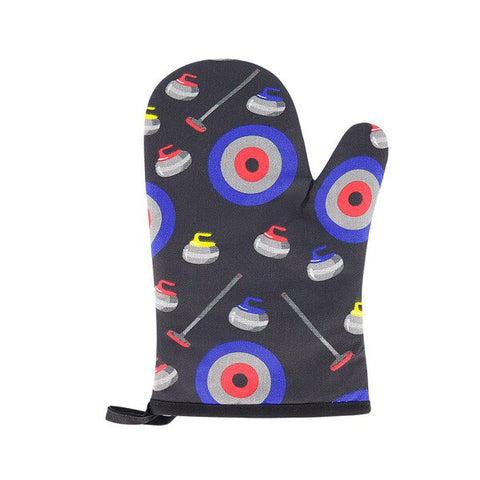 Curling Oven Mitts (Pair)
