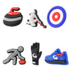 Curling Shoe Charms (6 Pack)