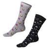 Goldline Designer "Curling" Socks