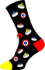 Asham Graphic Socks